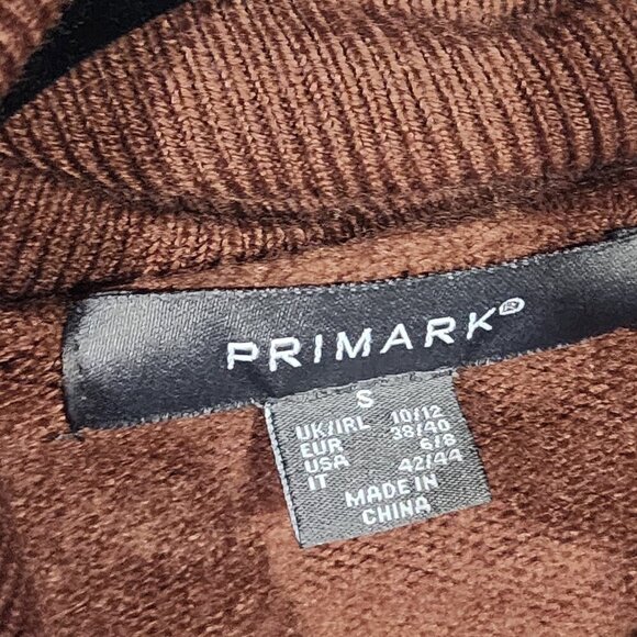 Burnt Orange Brown Turtleneck Thin Sweater - Picture 5 of 5